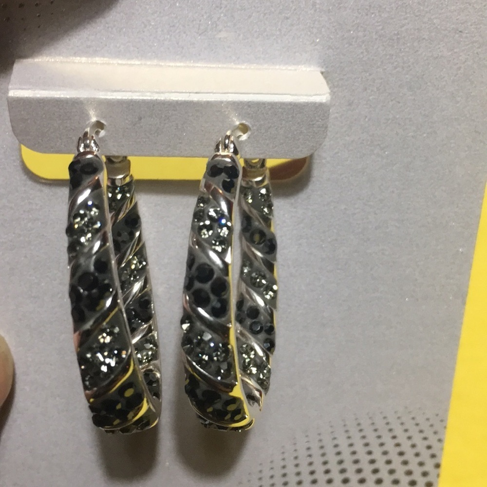 🔥Brandnewconfetti pendant earringsfine silver